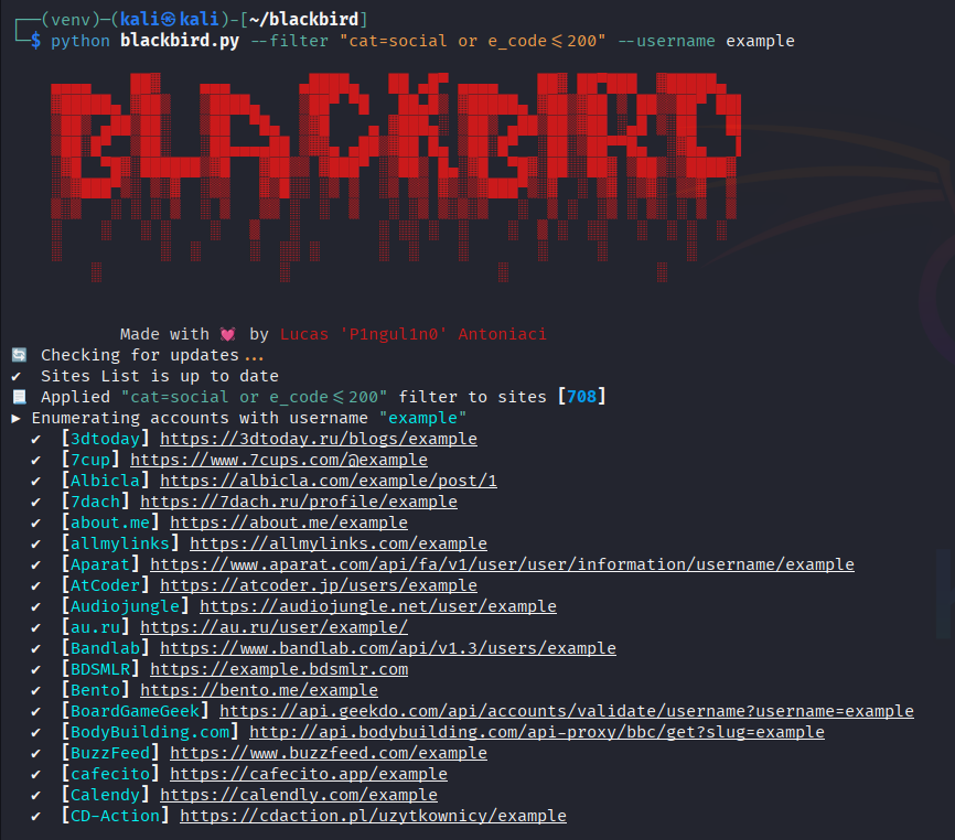 blackbird-filter