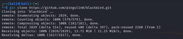 blackbird-git-clone