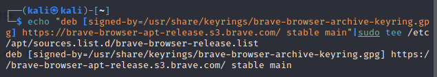 brave repository sources list