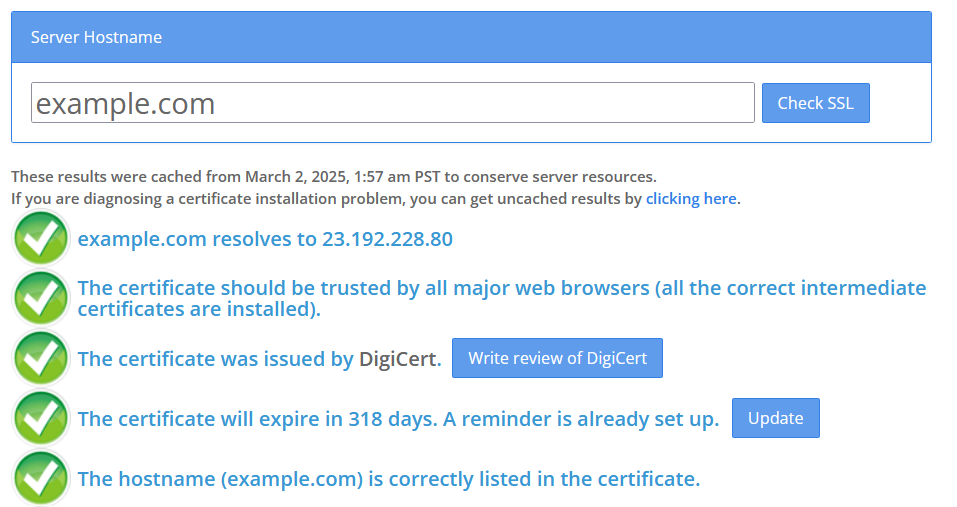 Subdomain enumeration using sslshopper.com