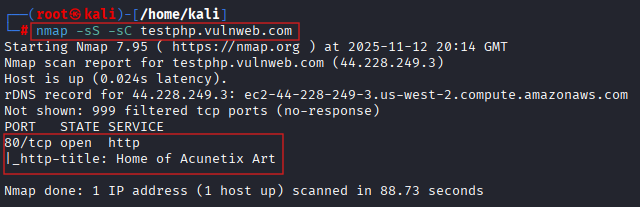 nmap-scripting-engine-default